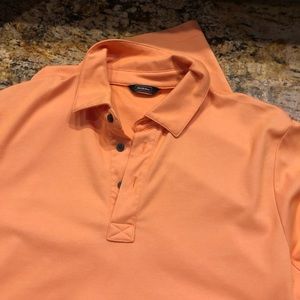 MEN’s SAKS FIFTH AVENUE ORANGE POLO